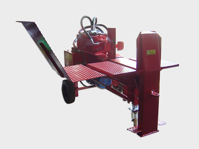Rachador de Lenha Hidráulico Industrial Rachador de lenha hidráulico industrial para produção e corte mecânico